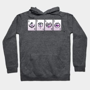 Ace Pride Hand of Cards Hoodie